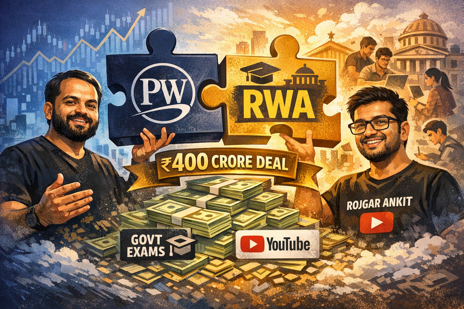 PhysicsWallah Moves to Acquire Rojgar With Ankit in Deal Worth Up to Rs 400 Crore